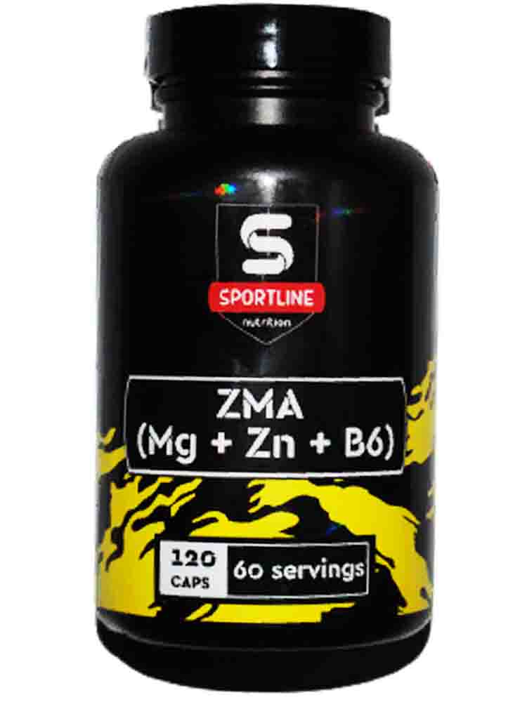 фото Sportline nutrition минералы sportline nutrition zma 120 капс.