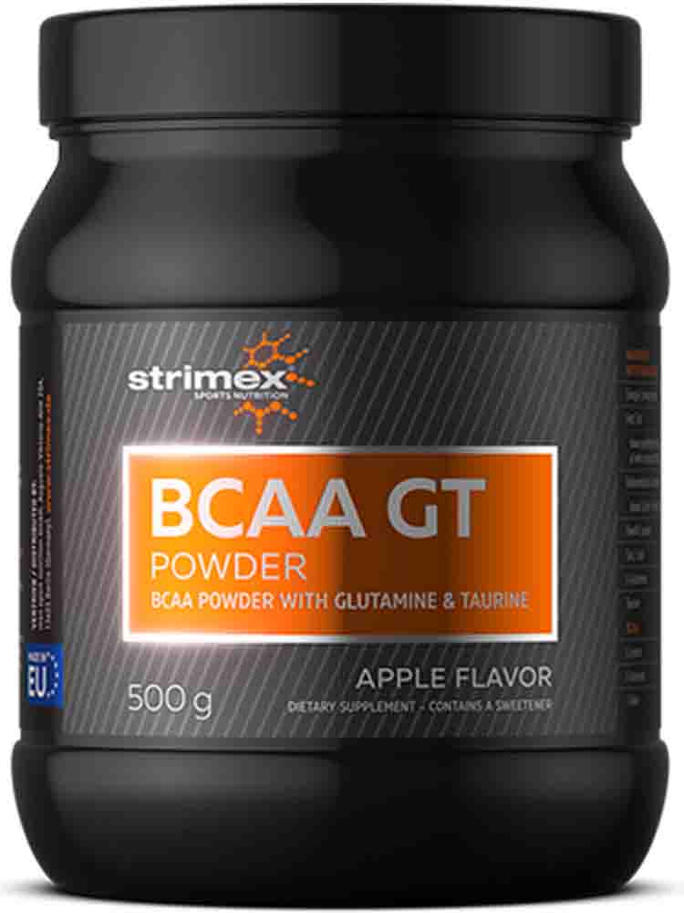 

Strimex BCAA Strimex BCAA GT Powder 500 гр. яблоко, BCAA Strimex BCAA GT Powder 500 гр. яблоко