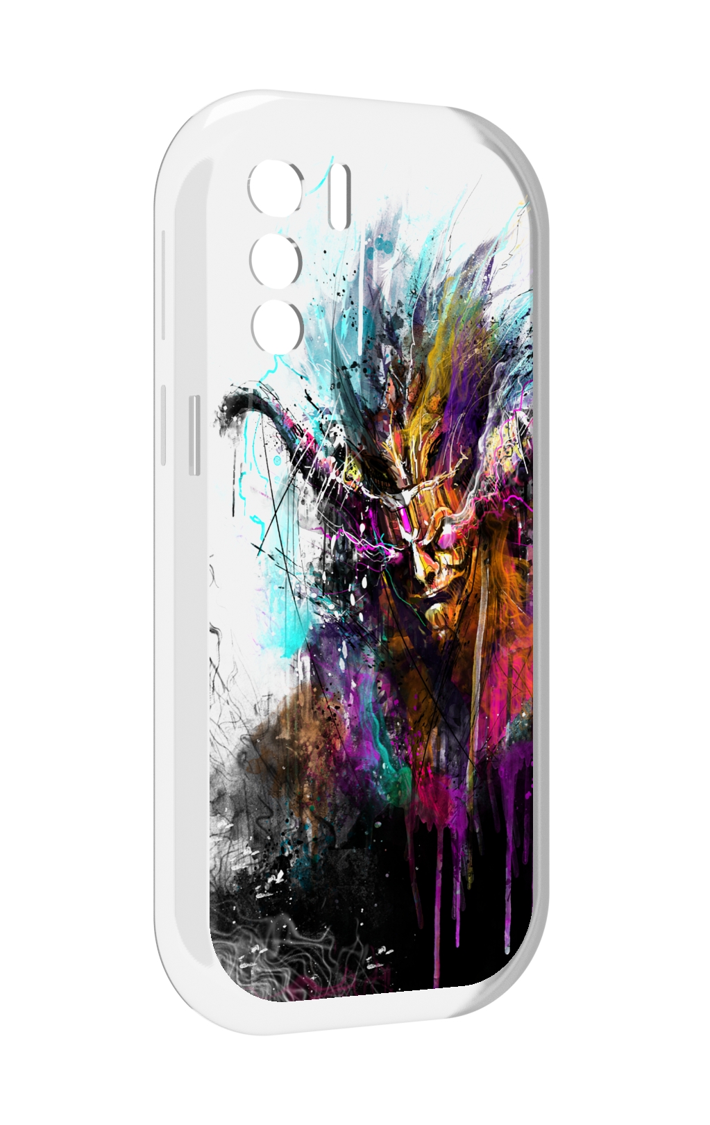 

Чехол MyPads яркий дьявол для UleFone Note 13P, Прозрачный, Tocco