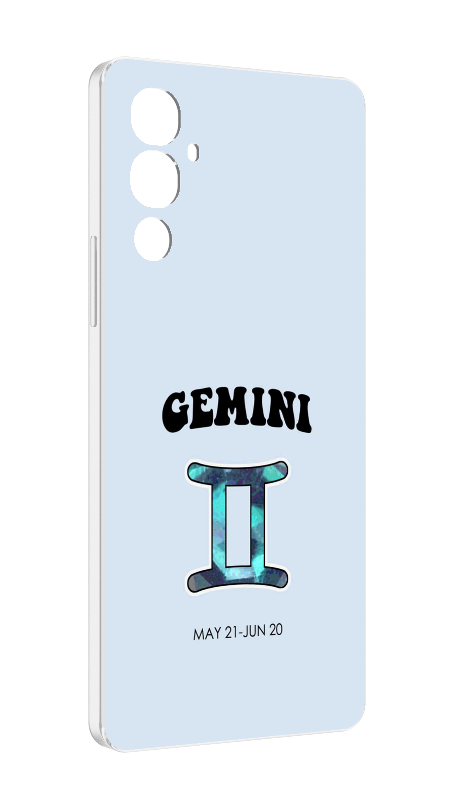 

Чехол MyPads знак зодиака близнецы 1 для Tecno Pova 4, Прозрачный, Tocco