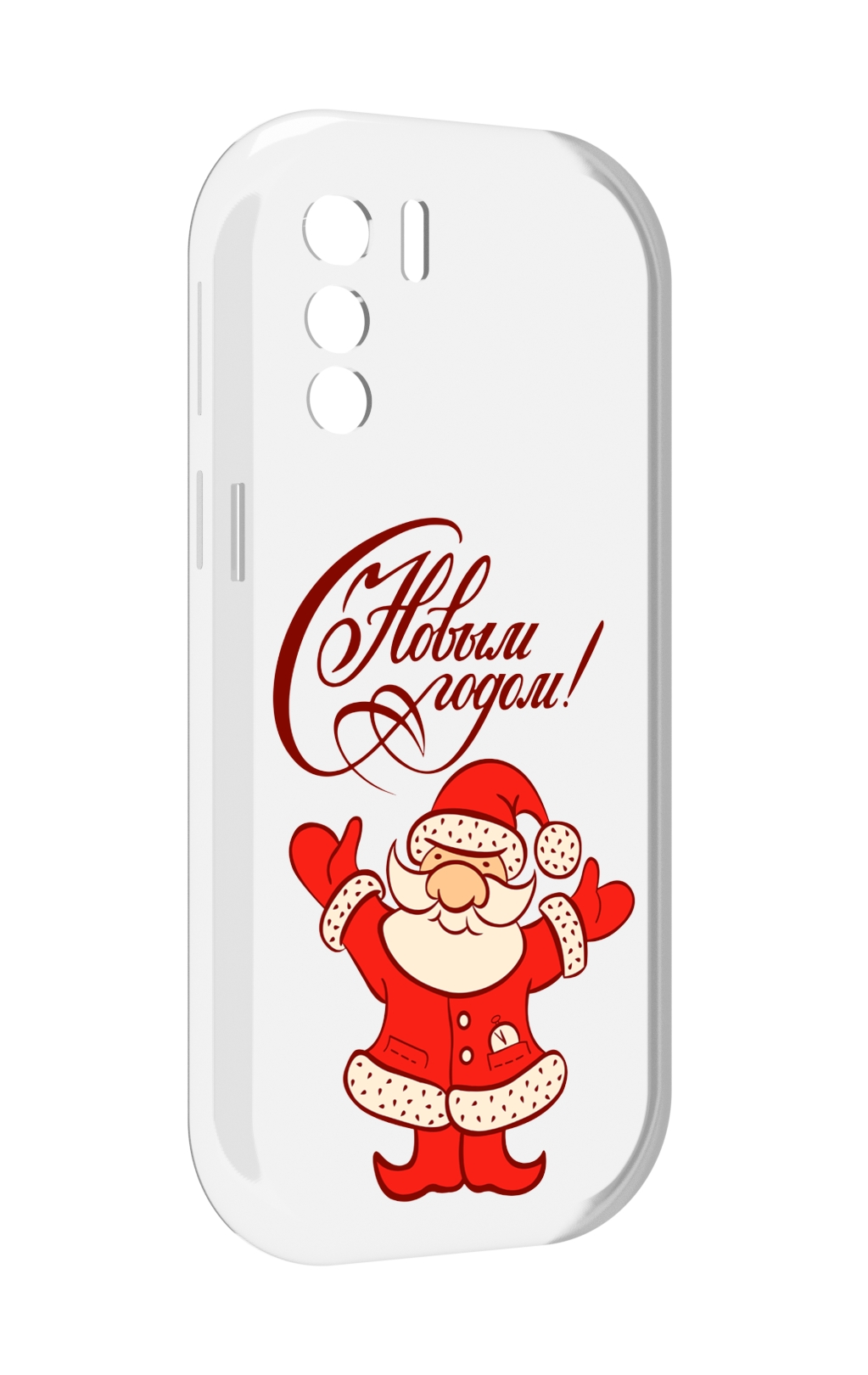 

Чехол MyPads Добрый дед мороз с новым годом 2023 для UleFone Note 13P, Прозрачный, Tocco