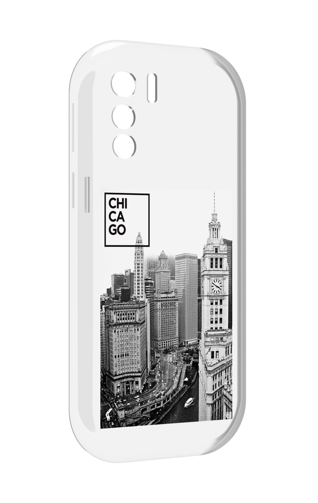 

Чехол MyPads черно белый чикаго для UleFone Note 13P, Прозрачный, Tocco