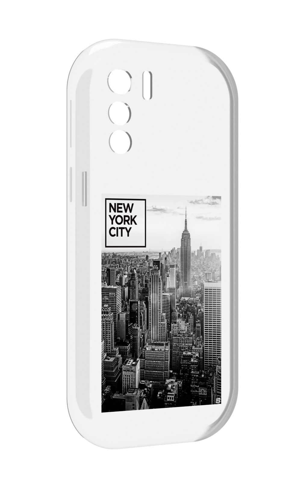 

Чехол MyPads черно белый Нью-Йорк для UleFone Note 13P, Прозрачный, Tocco