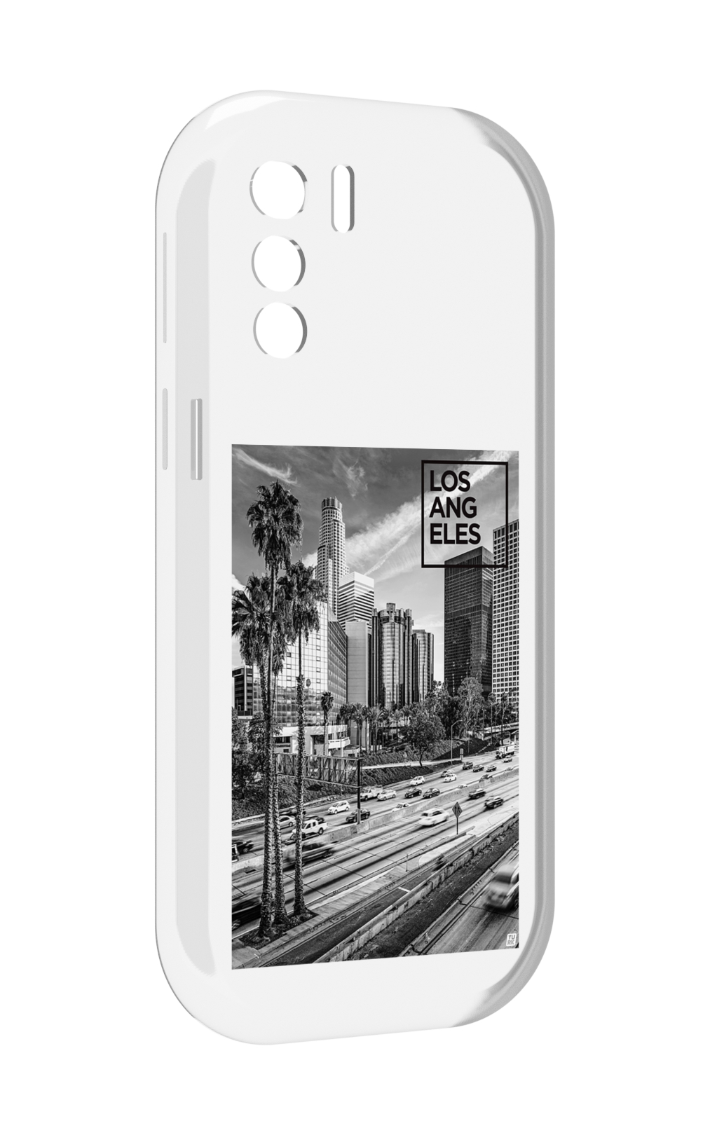 

Чехол MyPads черно белый лос анджелес для UleFone Note 13P, Прозрачный, Tocco