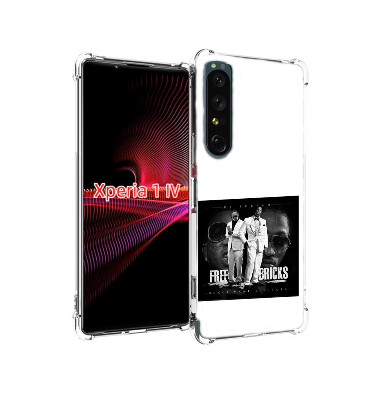 

Чехол накладка MyPads Gucci Mane & Future - Free Bricks для Sony X..., Прозрачный, Tocco
