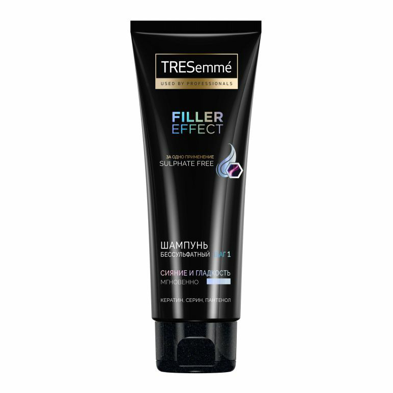 фото Шампунь tresemme filler effect для всех типов волос бессульфатный 200 мл