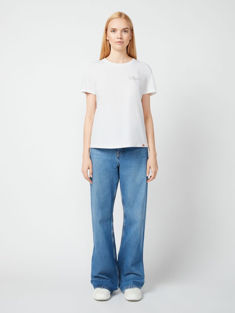 

Футболка женская Lee cooper MT4A122270BSLC3 белая L, Белый, MT4A122270BSLC3