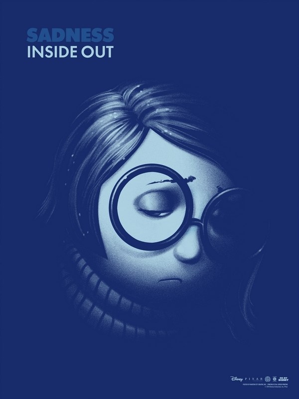 

Постер к мультфильму "Головоломка" (Inside Out) 50x70 см