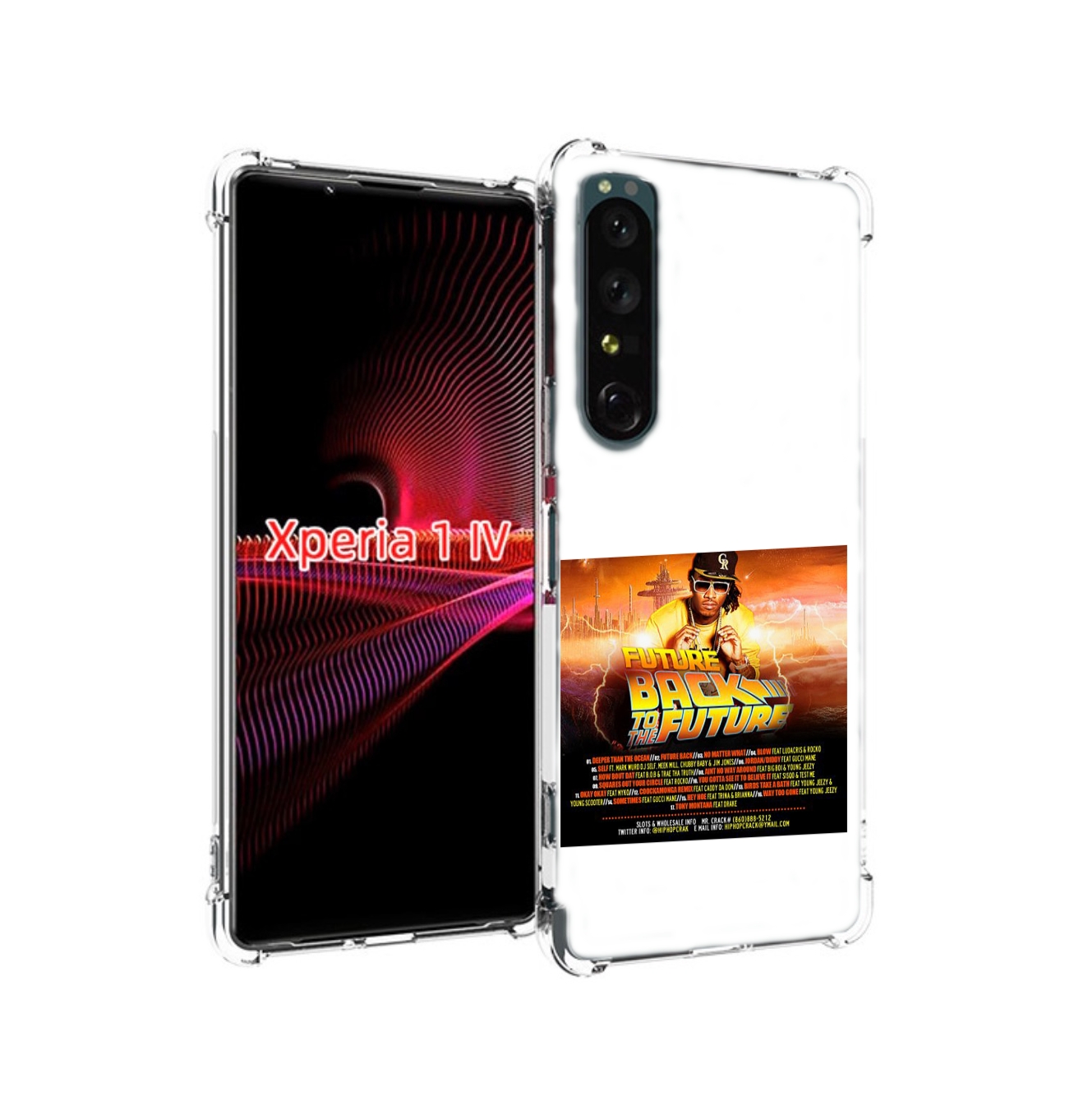 

Чехол накладка MyPads Future - Back To The Future для Sony Xperia ..., Прозрачный, Tocco