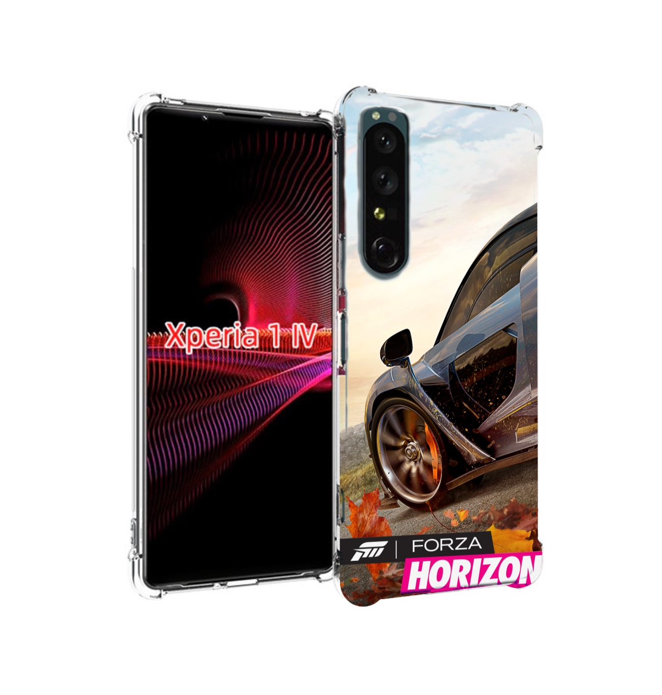 

Чехол задняя-панель-накладка-бампер MyPads Forza Horizon 4 для Sony Xperia 1 IV противо..., Прозрачный, Tocco