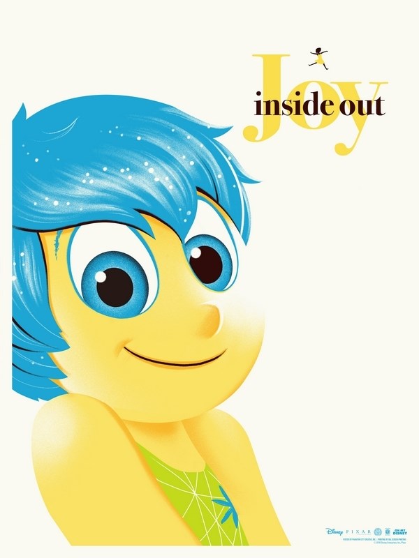 

Постер к мультфильму "Головоломка" (Inside Out) A4