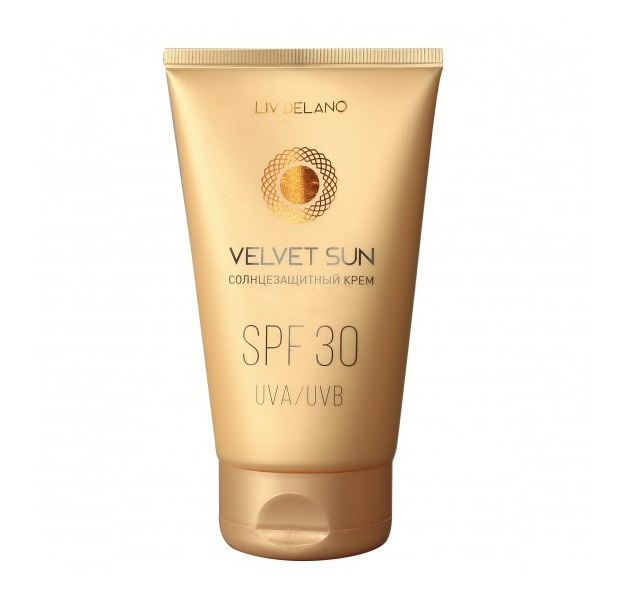 Солнцезащитный крем Liv Delano Velvet Sun SPF 30 150 г compliment крем для депиляции с жасмином velvet 100