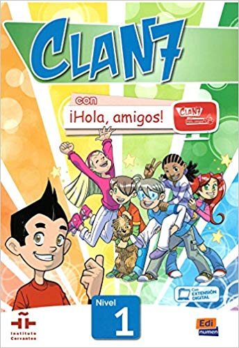 

Clan 7 con Hola, amigos! 1 Libro del alumno