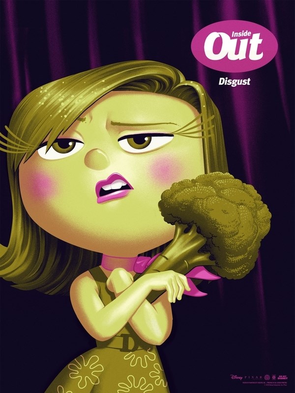 

Постер к мультфильму "Головоломка" (Inside Out) A3