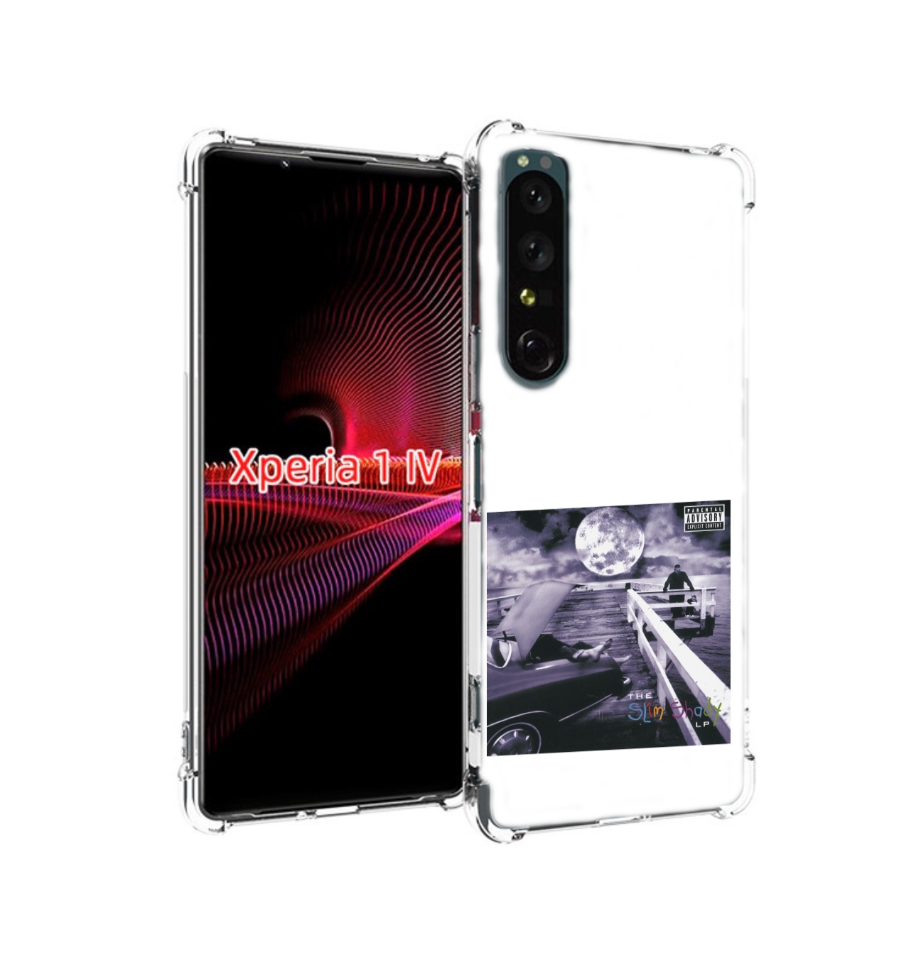 

Чехол Накладка Mypads Eminem The Slim Shady Lp Для Sony Xperia 1 Iv, Прозрачный, Tocco