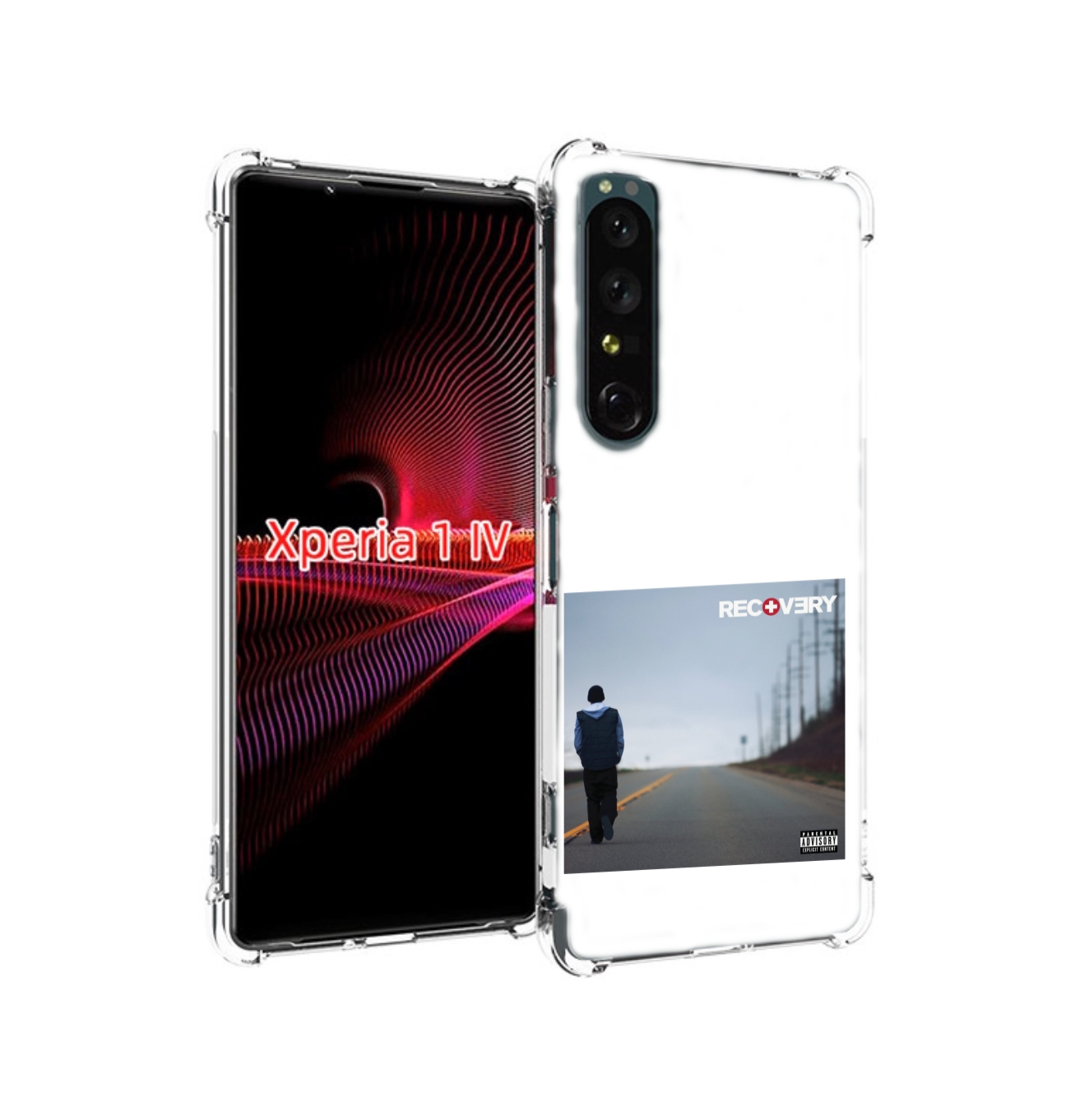 

Чехол Накладка Mypads Eminem Recovery Для Sony Xperia 1 Iv, Прозрачный, Tocco