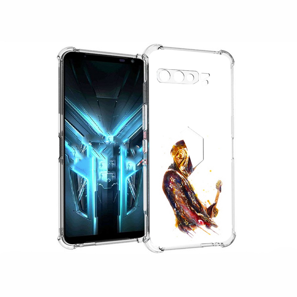 

Чехол MyPads Tocco для Asus ROG Phone 3 космо-музыкант, Прозрачный, Tocco