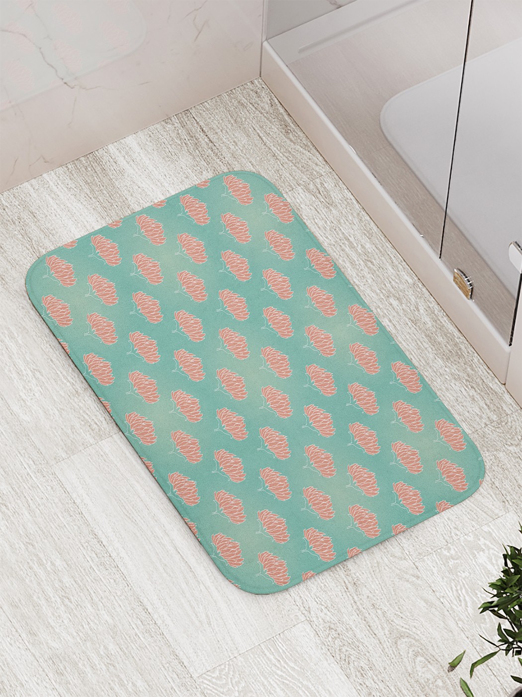 

Коврик противоскользящий для ванной, сауны, бассейна, 77х52 см bath_79882 JoyArty