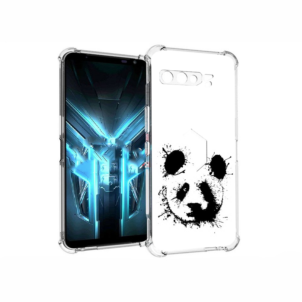 

Чехол MyPads Tocco для Asus ROG Phone 3 клякса-панда, Прозрачный, Tocco