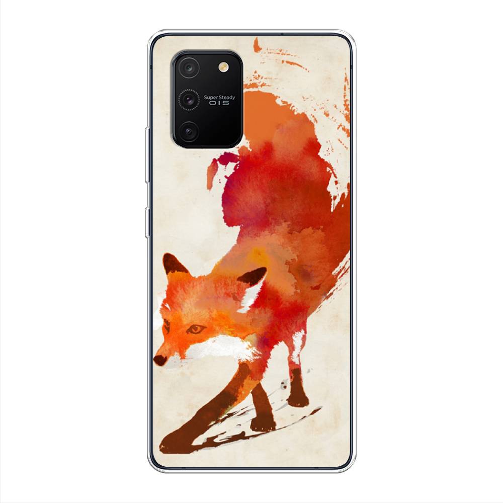 

Чехол Awog на Samsung Galaxy A91/S10 Lite "Лиса", Разноцветный, 29950-10