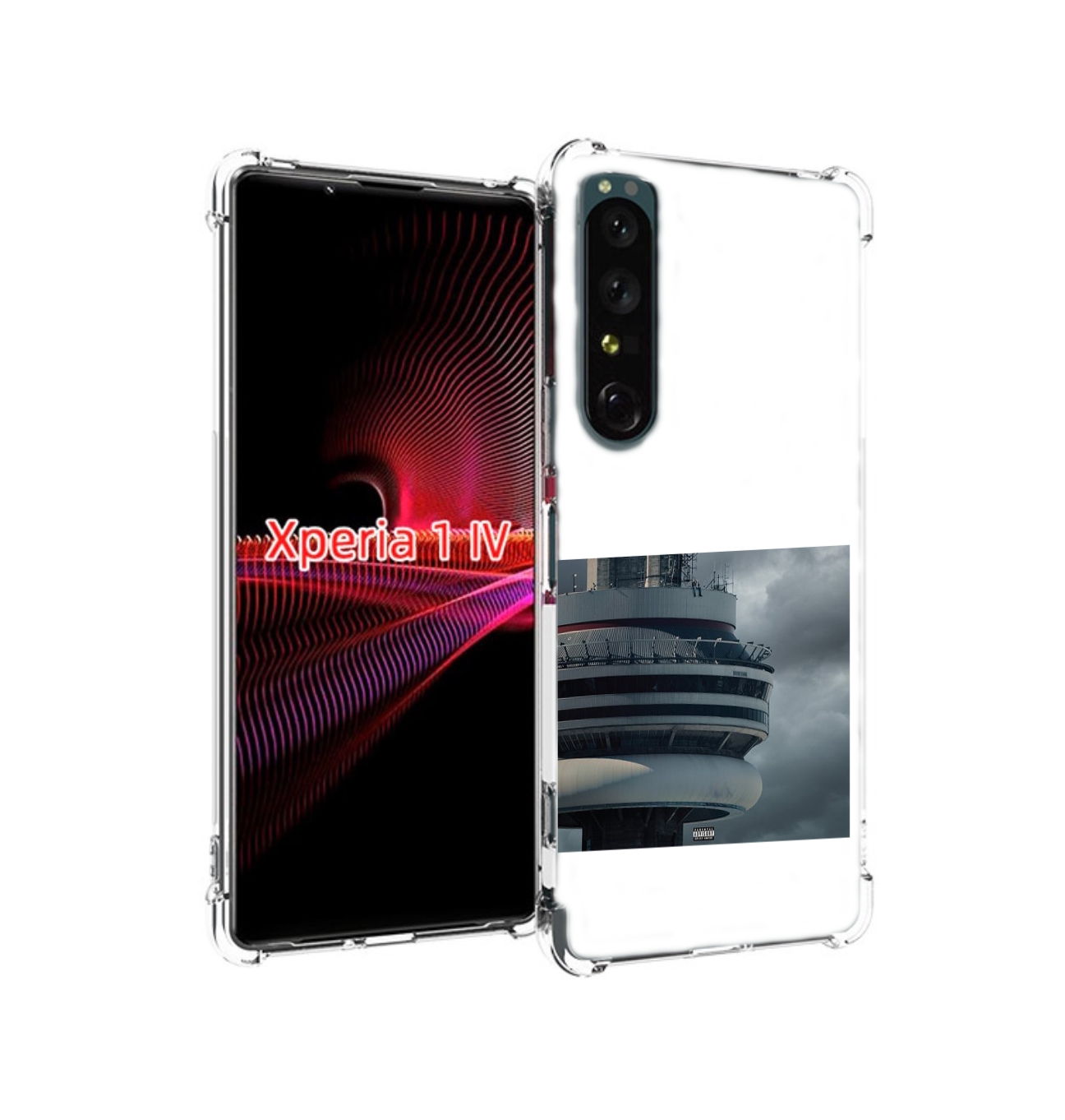 

Чехол задняя-панель-накладка-бампер MyPads Drake - Views для Sony Xperia 1 IV противоуд..., Прозрачный, Tocco