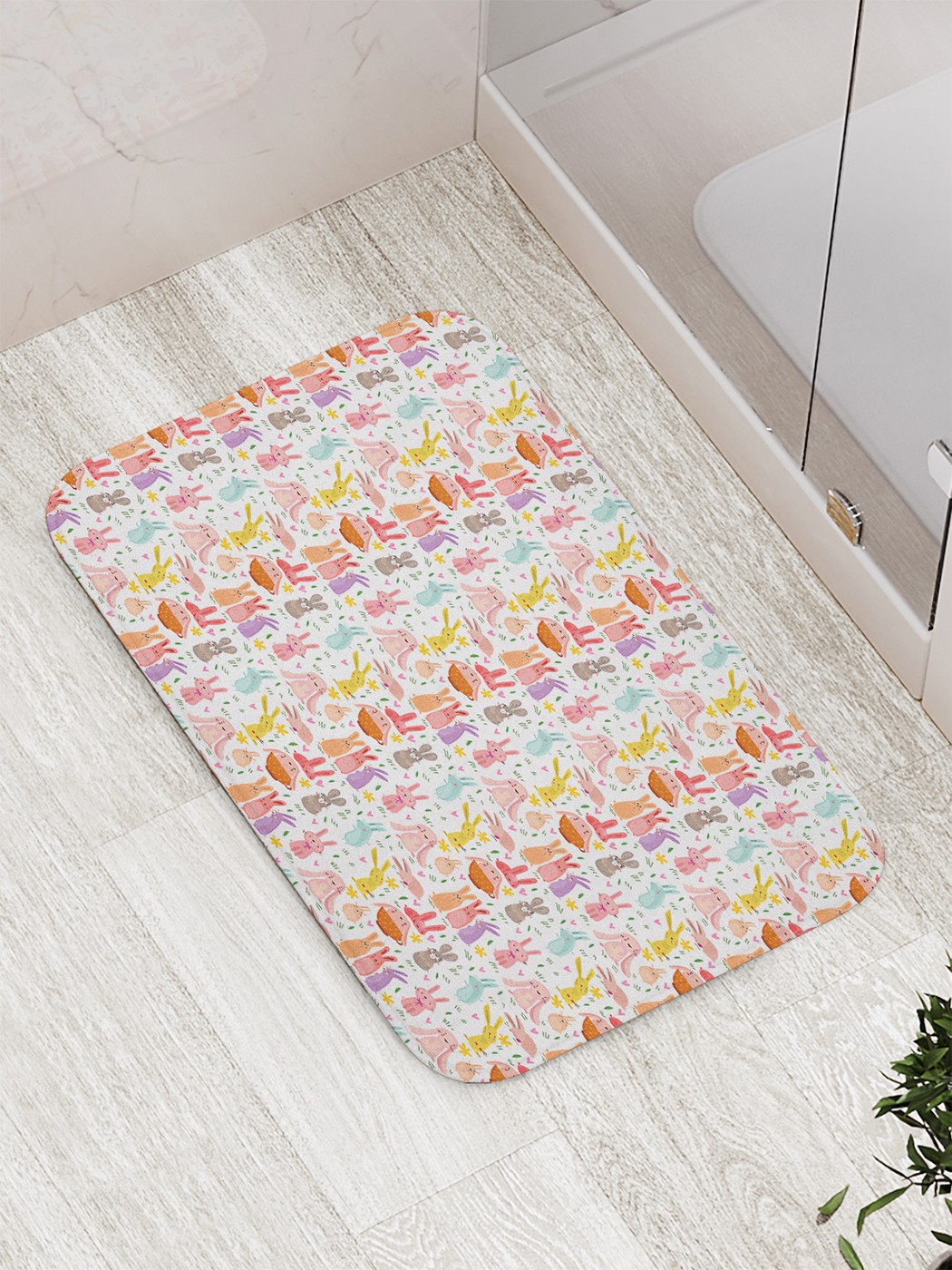 

Коврик противоскользящий для ванной, сауны, бассейна, 77х52 см bath_79471 JoyArty