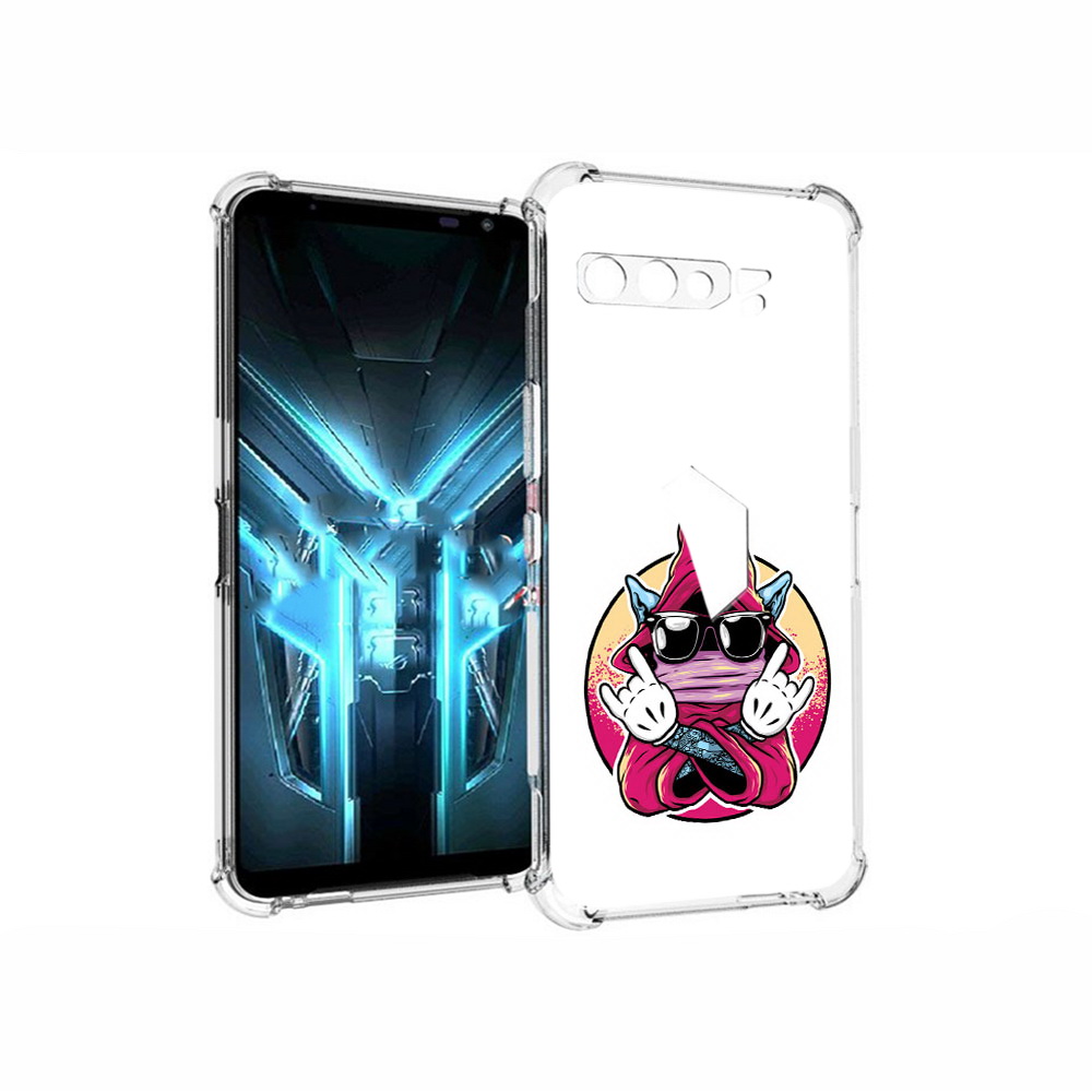 

Чехол MyPads Tocco для Asus ROG Phone 3 йоу, Прозрачный, Tocco
