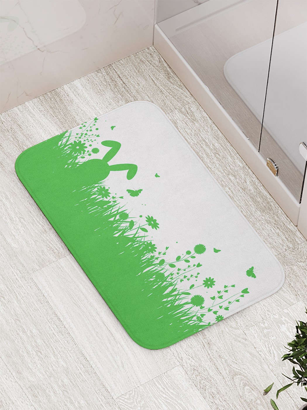 

Коврик противоскользящий для ванной, сауны, бассейна, 77х52 см bath_79465 JoyArty