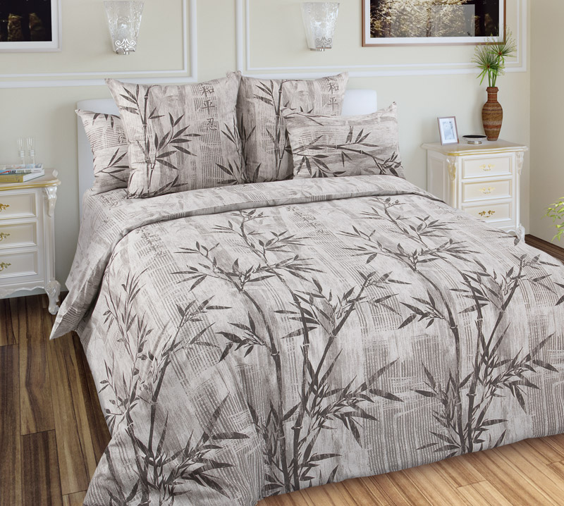 

Постельное белье «Дзен 2», поплин, Евро