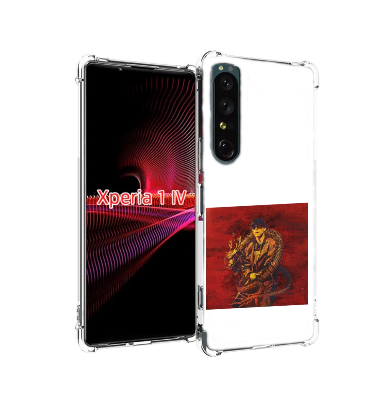 

Чехол накладка MyPads Dragonborn Big Baby Tape для Sony Xperia 1 IV, Прозрачный, Tocco