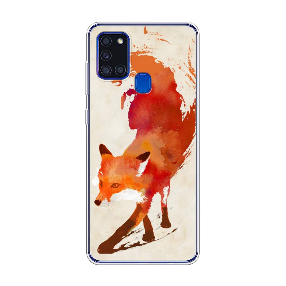 

Чехол Awog на Samsung Galaxy A21s / Самсунг A21s "Лиса", Разноцветный, 2100250-10