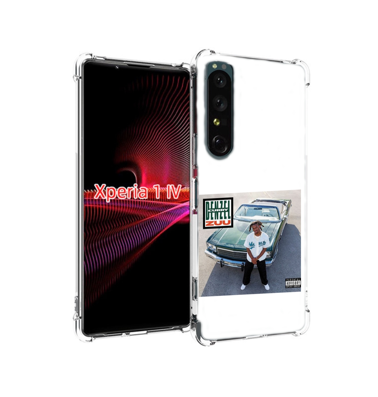 

Чехол накладка MyPads Denzel Curry - ZUU для Sony Xperia 1 IV, Прозрачный, Tocco
