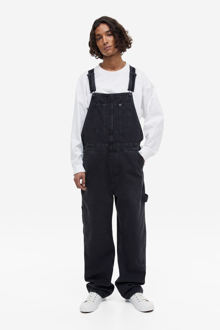 

Комбинезон мужской H&M 1139722002 черный S (доставка из-за рубежа), 1139722002