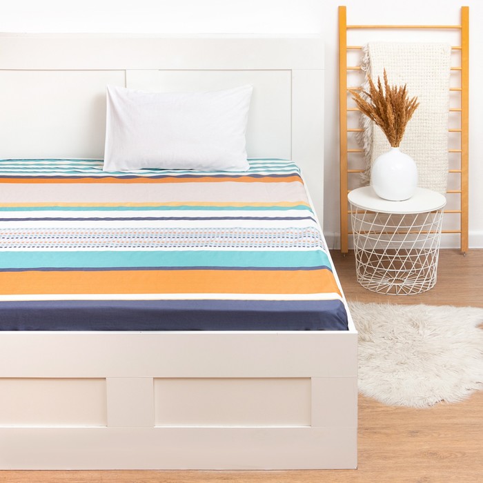 

Простыня на резинке LoveLife 160*200*25см, "Home comfort", 100% хлопок, сатин, 125г/м²