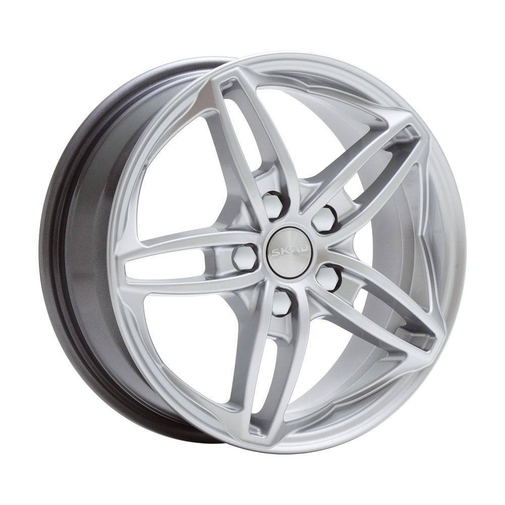 

Колесный диск СКАД Турин (Sn) 6.5xR16 ET50 5*114.3 D66.1, Серебристый