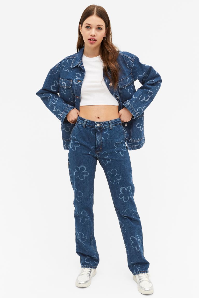 

Джинсы женские Monki 1139568003 синие 40 EU (доставка из-за рубежа), Синий, 1139568003