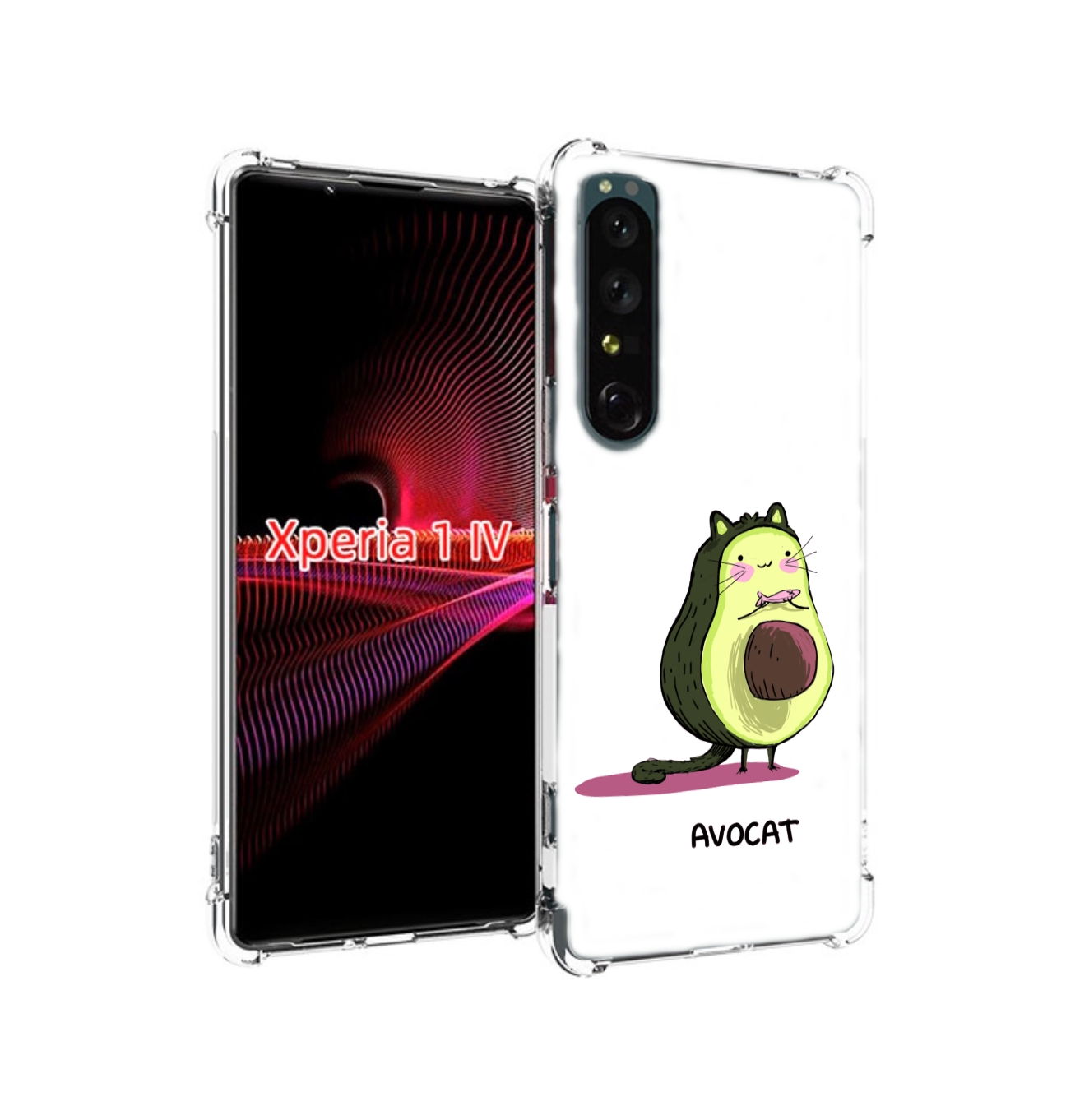 

Чехол накладка MyPads Avocat для Sony Xperia 1 IV, Прозрачный, Tocco