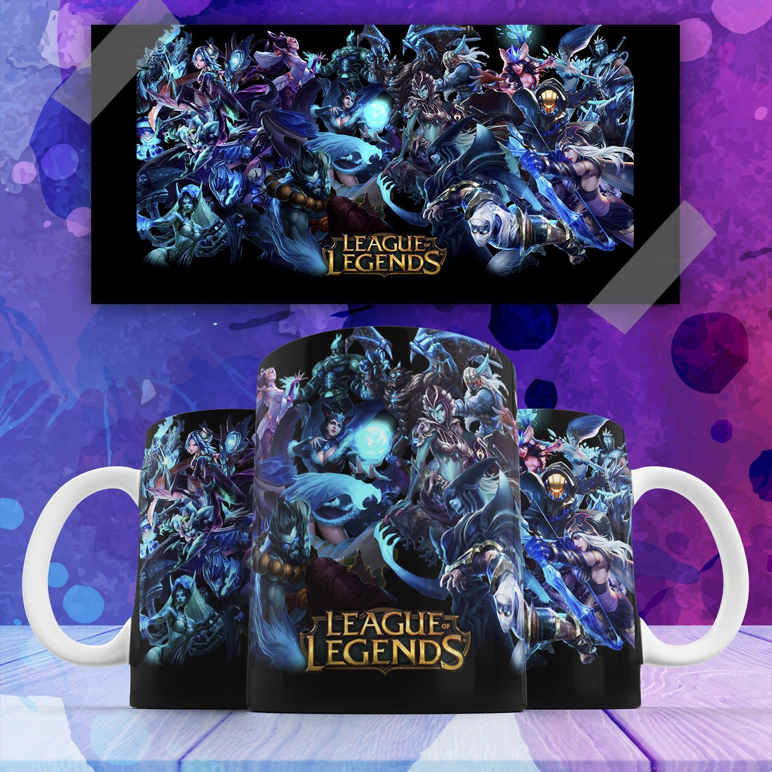 

Кружка компьютерная игра League of Legends с принтом 330 мл, League of Legends