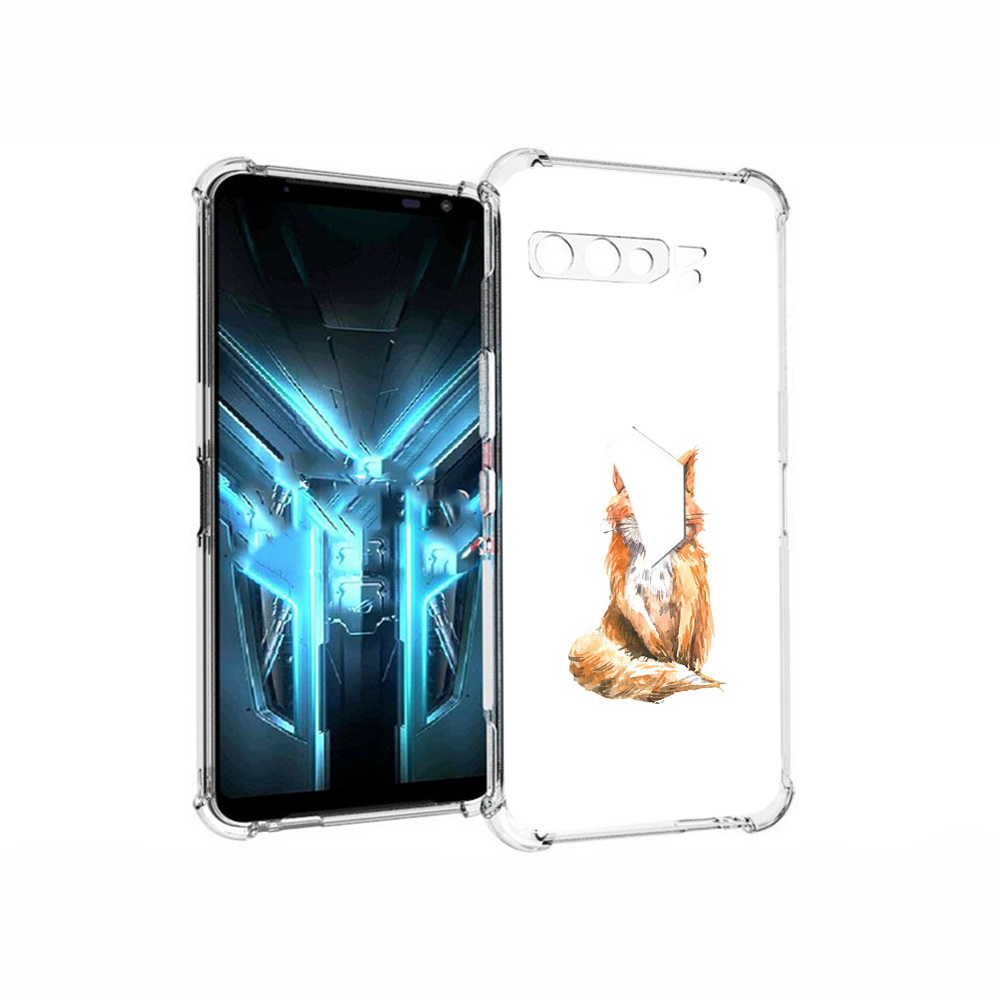 

Чехол MyPads Tocco для Asus ROG Phone 3 детская лиса, Прозрачный, Tocco