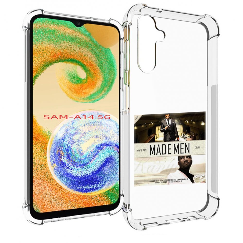 

Чехол MyPads Kanye West & Drake - Made Men для Samsung Galaxy A14 5G, Прозрачный, Tocco