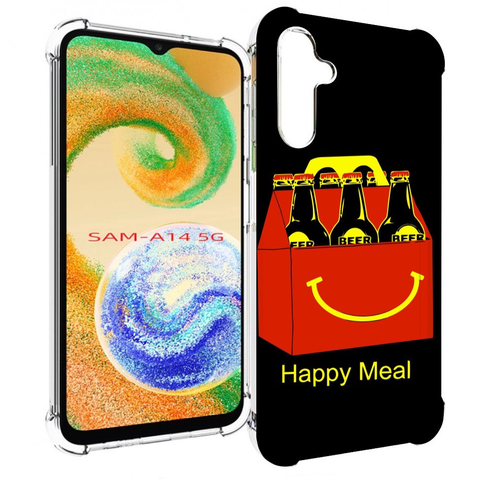 

Чехол MyPads Happy Meal для Samsung Galaxy A14 5G, Прозрачный, Tocco