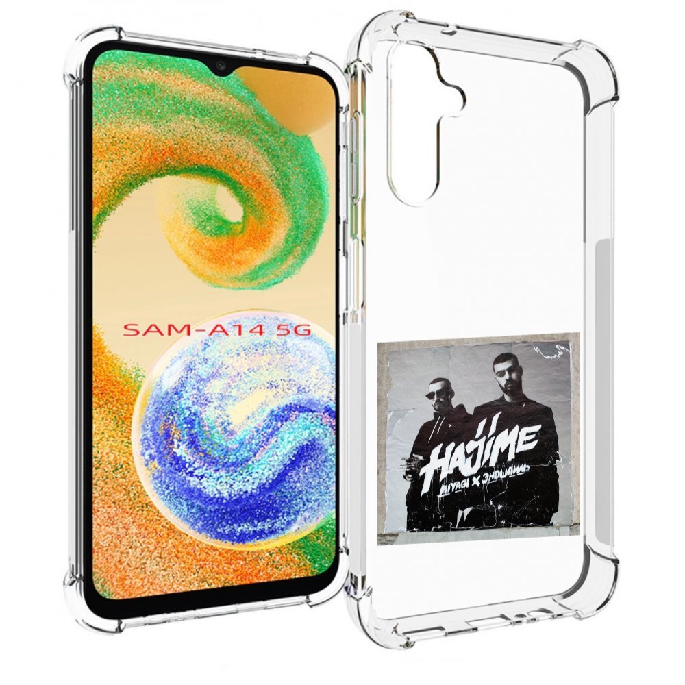 

Чехол MyPads Hajime, pt для Samsung Galaxy A14 5G, Прозрачный, Tocco