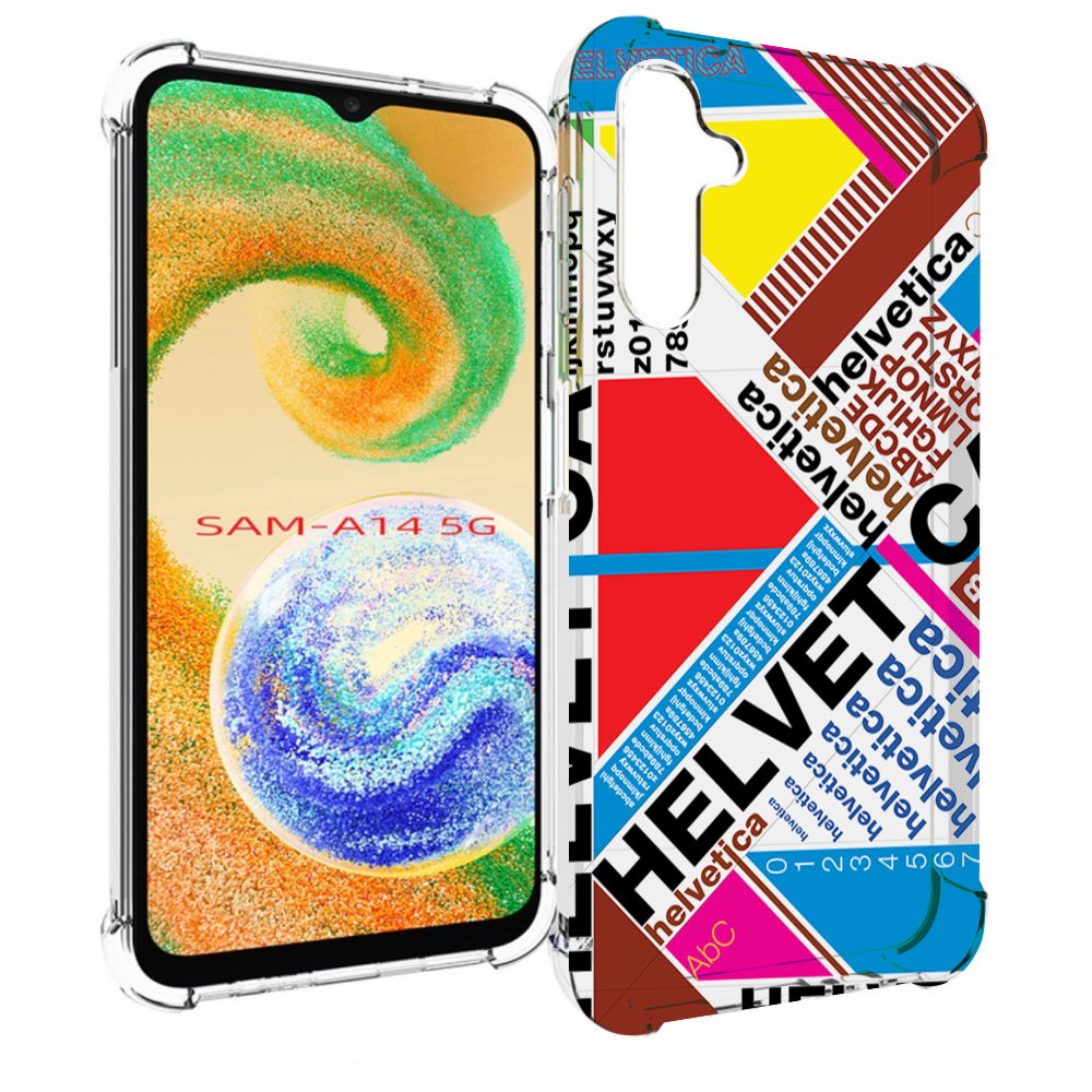 

Чехол MyPads HELVET для Samsung Galaxy A14 5G, Прозрачный, Tocco