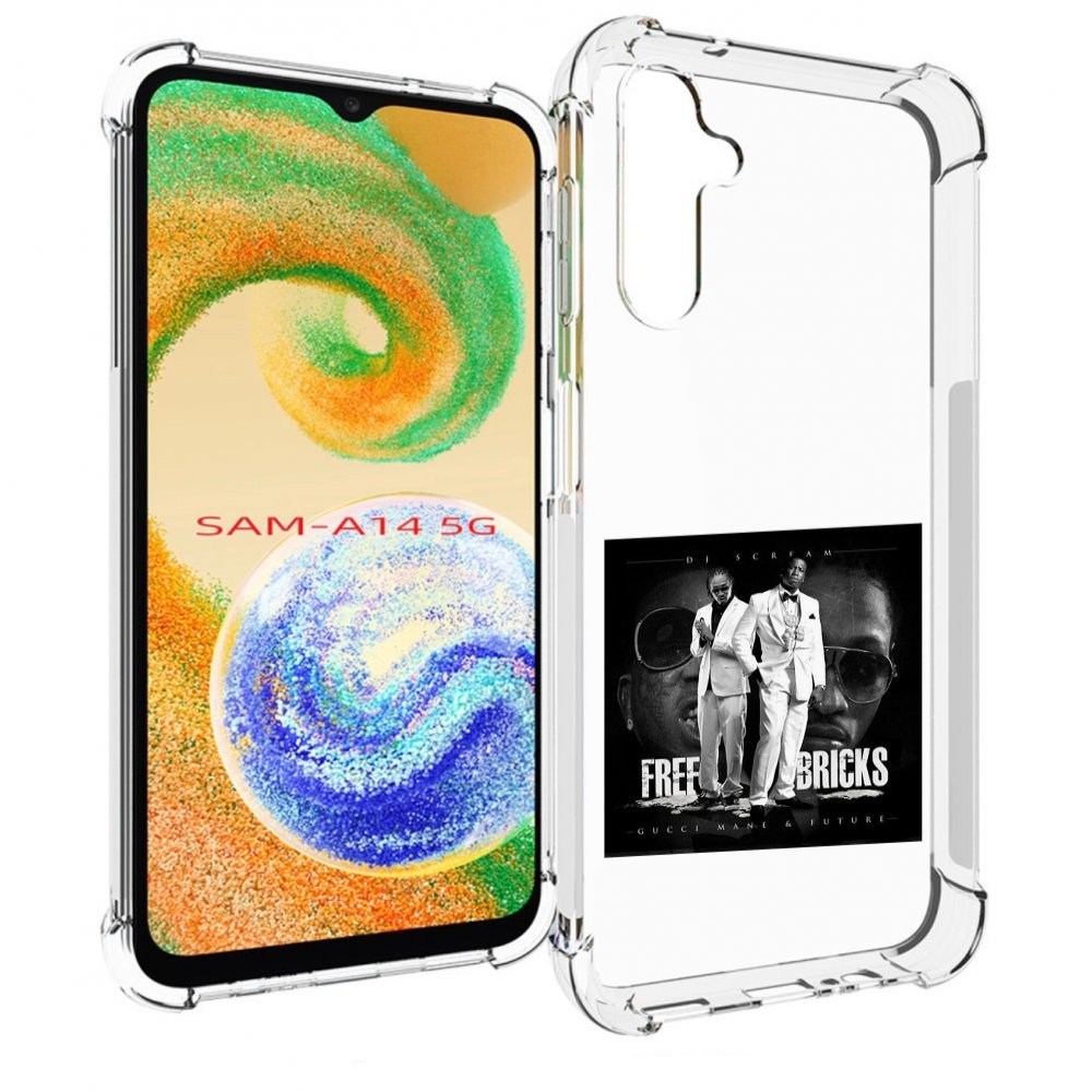 

Чехол MyPads Gucci Mane & Future - Free Bricks для Samsung Galaxy A14 5G, Прозрачный, Tocco