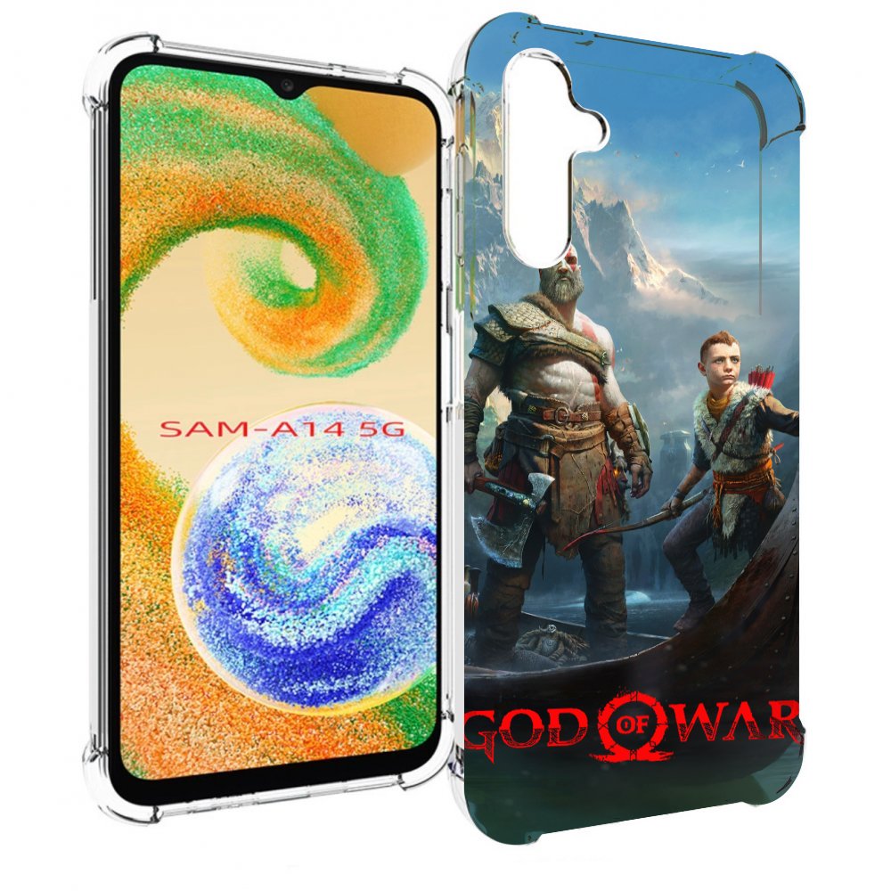 

Чехол MyPads God Of War Кратос Атрей для Samsung Galaxy A14 5G, Прозрачный, Tocco