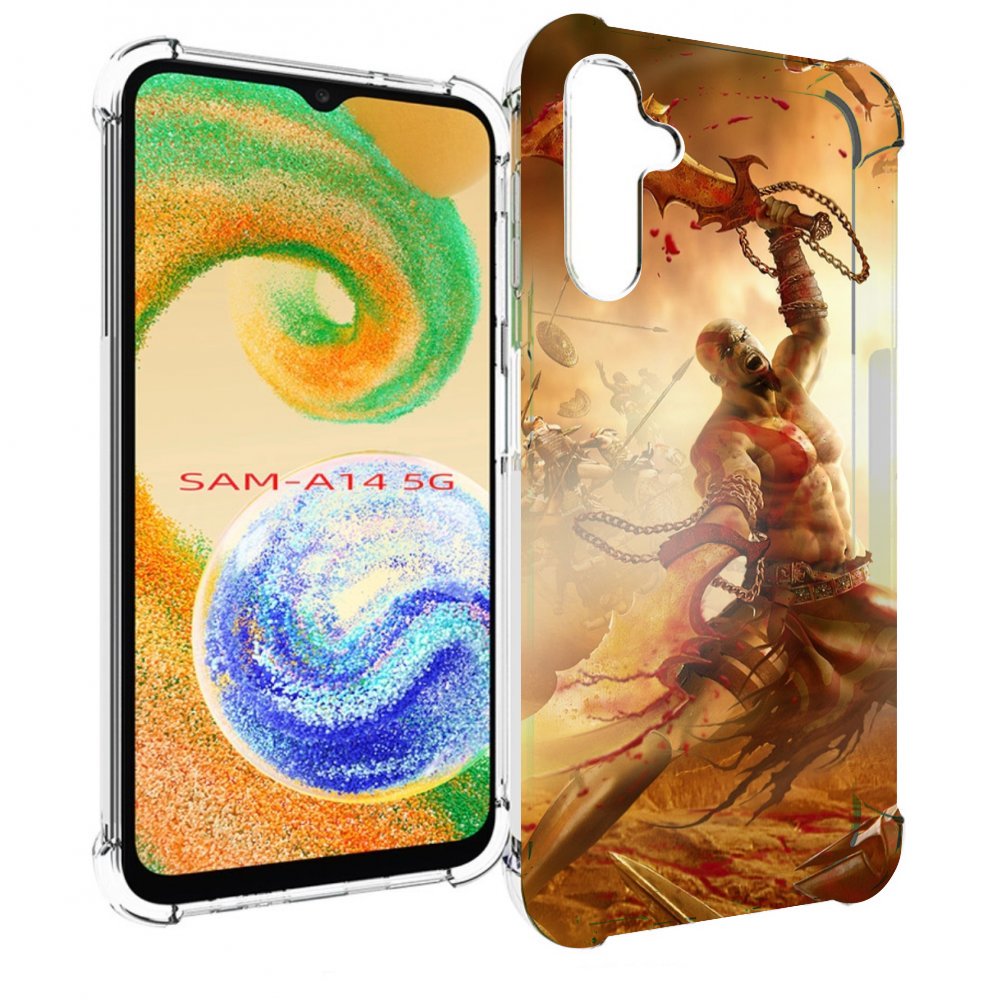 

Чехол MyPads God Of War III для Samsung Galaxy A14 5G, Прозрачный, Tocco