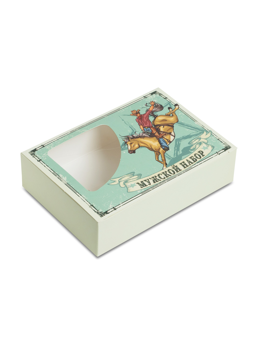 Подарочная картонная коробка для мыла, сладостей, свечей, сувениров 300442 Паприка-Корица