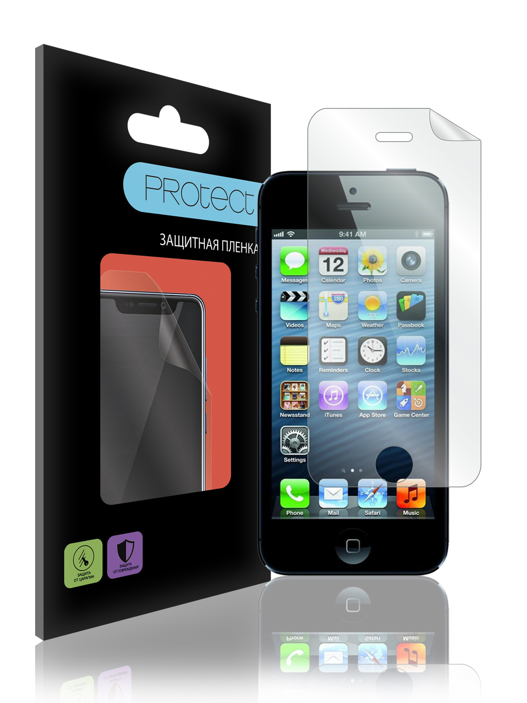 

Защитная пленка PROtect для iPhone 5;SE;5S;5C, Матовая, 30246