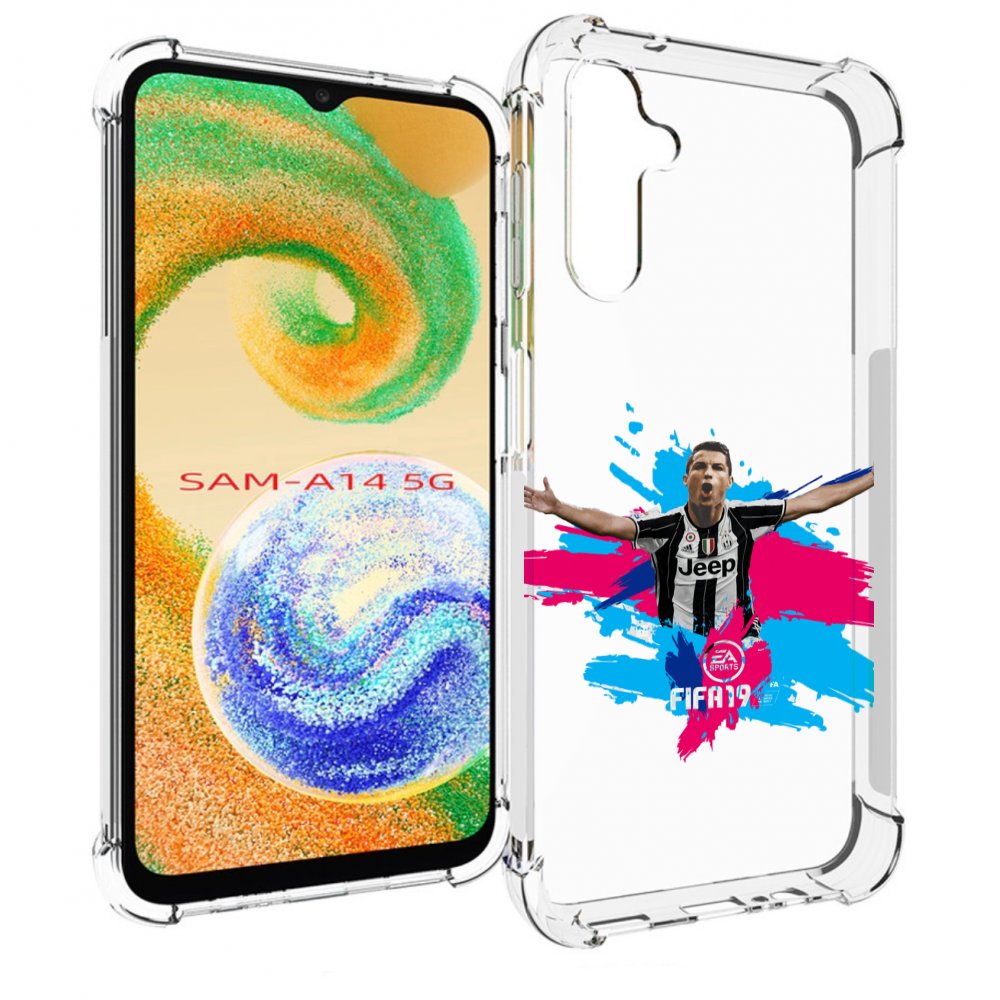 

Чехол MyPads Fifa-2019-2020-2021-2022 мужской для Samsung Galaxy A14 5G, Прозрачный, Tocco