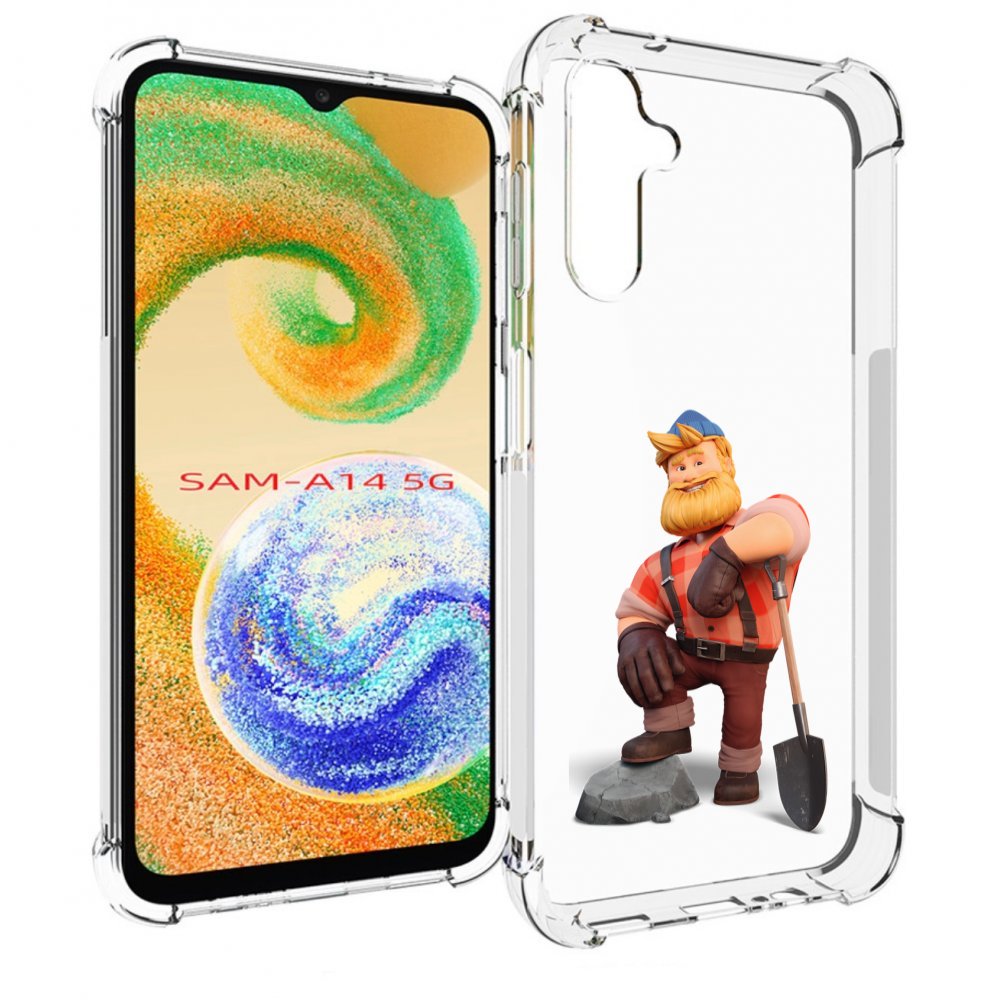 

Чехол MyPads FarmVille-2 для Samsung Galaxy A14 5G, Прозрачный, Tocco